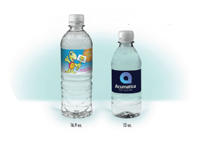 Bottled Water Custom Labeling Street team promotion distribution sizesAZ