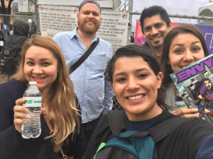 bottled water brand ambassador street giveaway sxsw