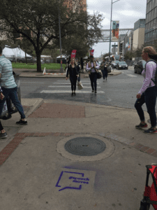 sidewalk chalk promotion austin TX