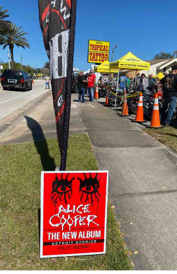 Daytona Bike Week Race Week Promotional Yard Lawn Sign placement Company